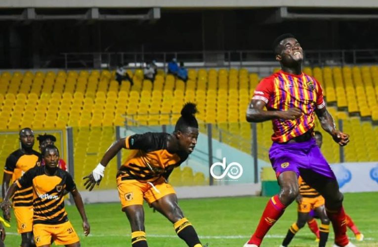 AshaGold scored late to draw with Hearts in Accra