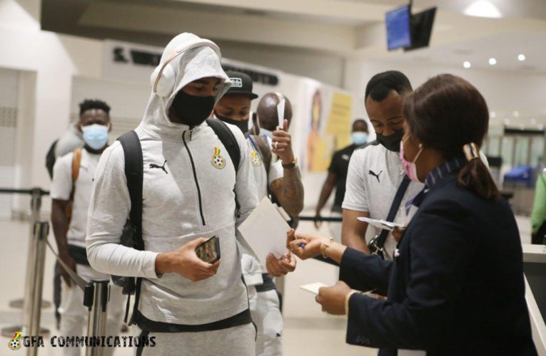 Black Stars arrive in Rabat for Morocco friendly on Tuesday